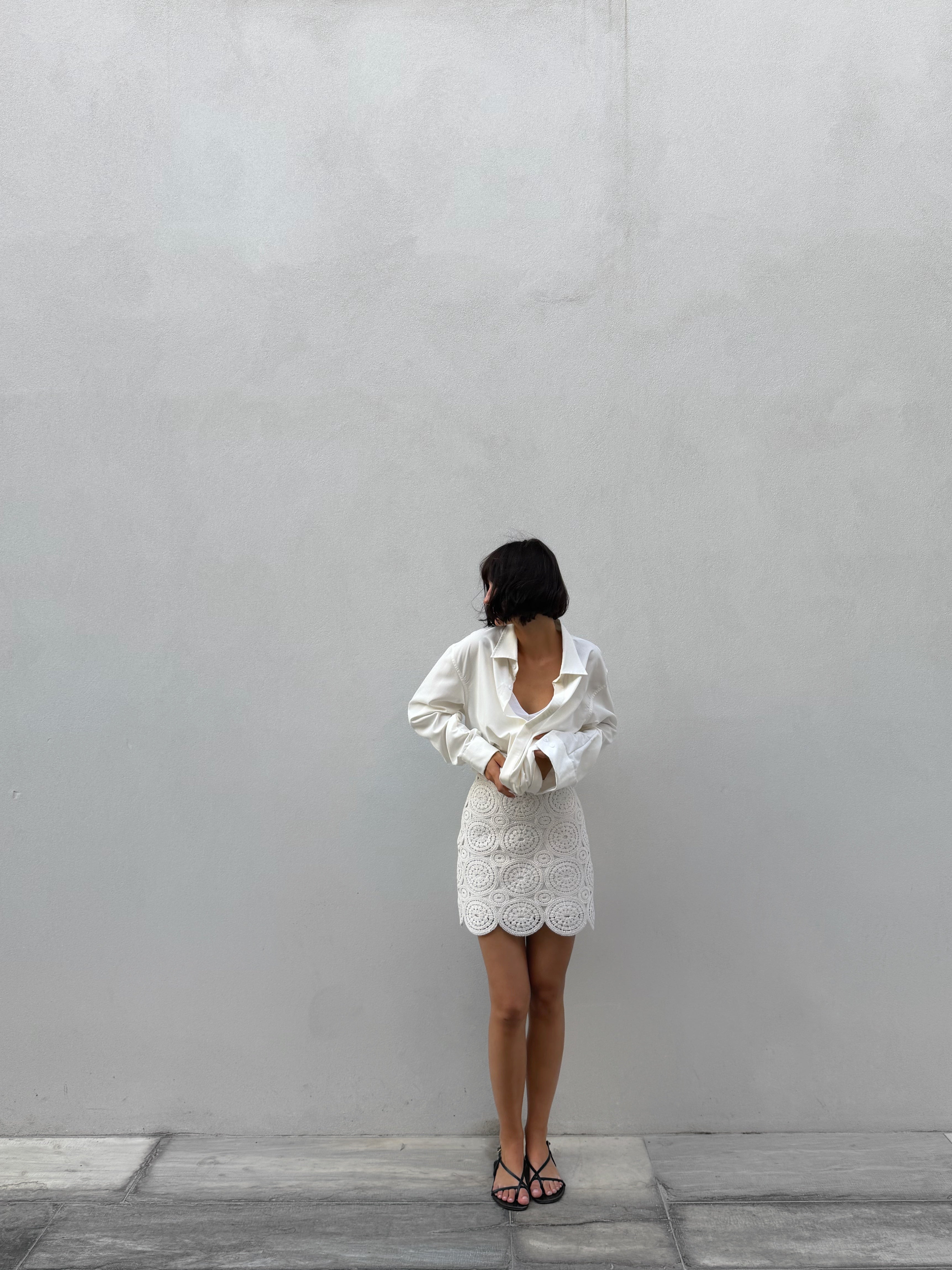 Daphne Skirt Ivory