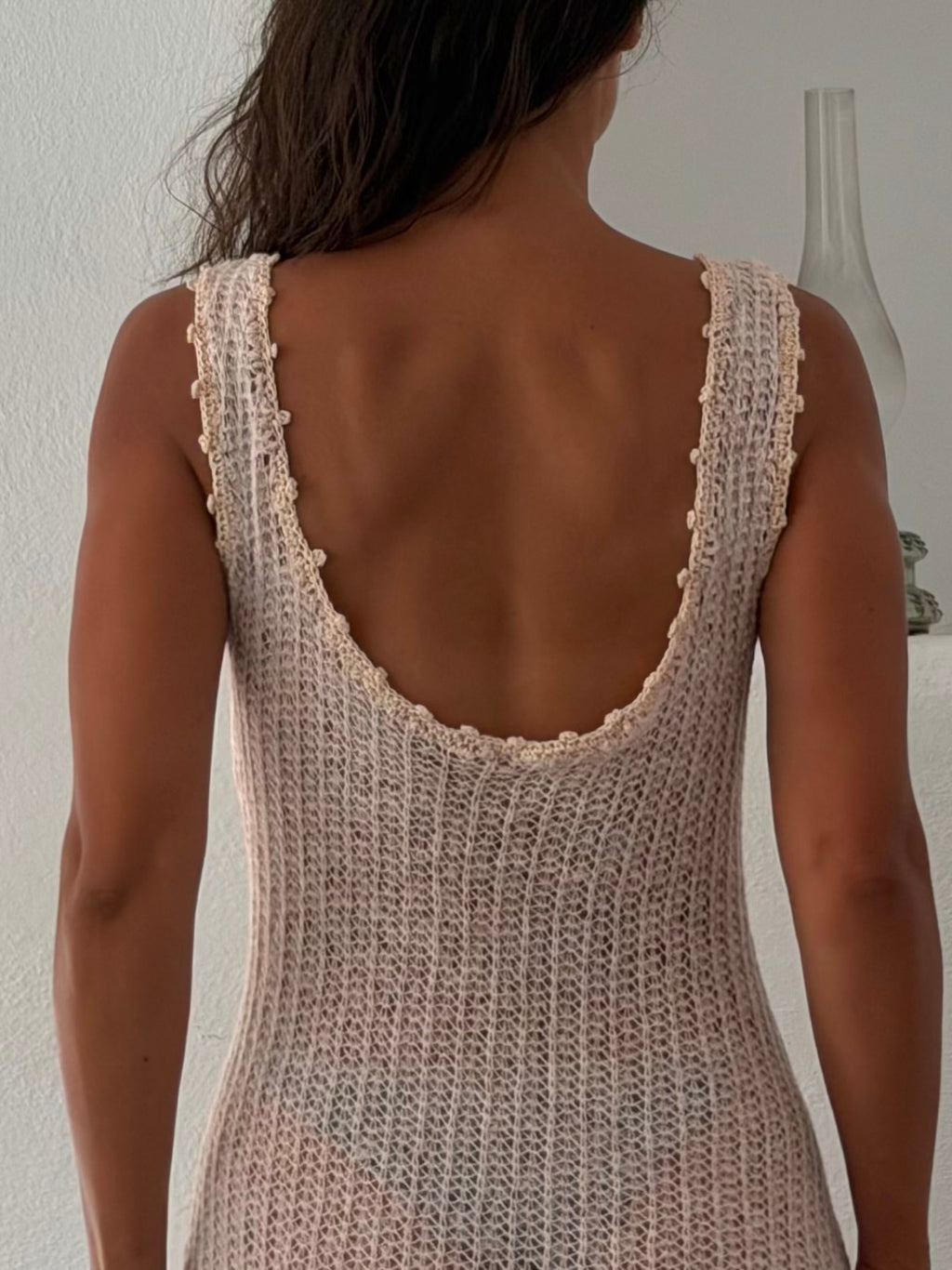 Knit Dress Dusty Rose