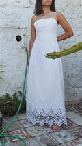 Lena Cotton Lace Dress