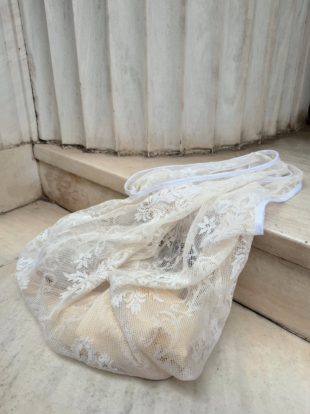 Sac Filet Ivory