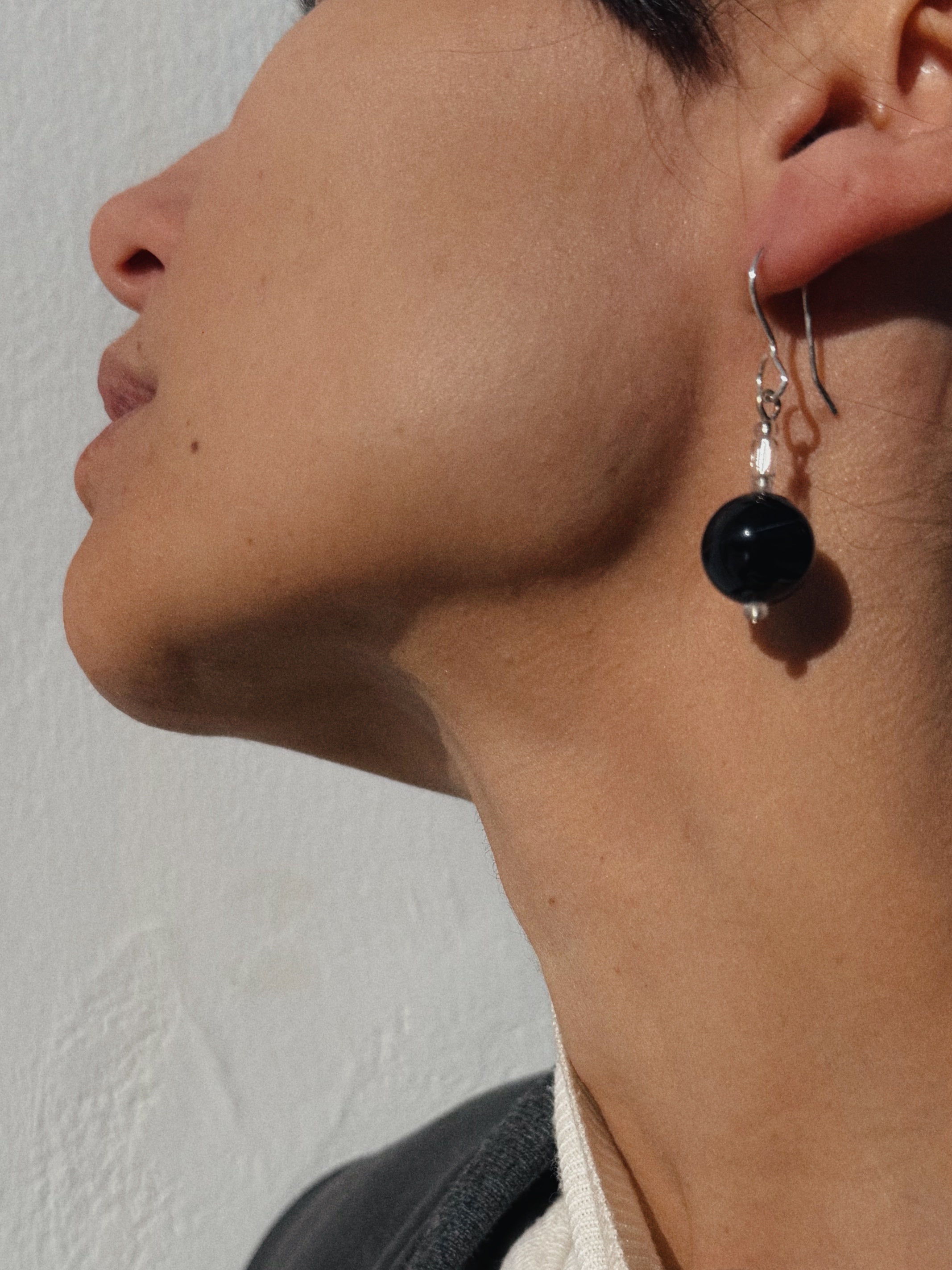 Onyx Earrings Mini