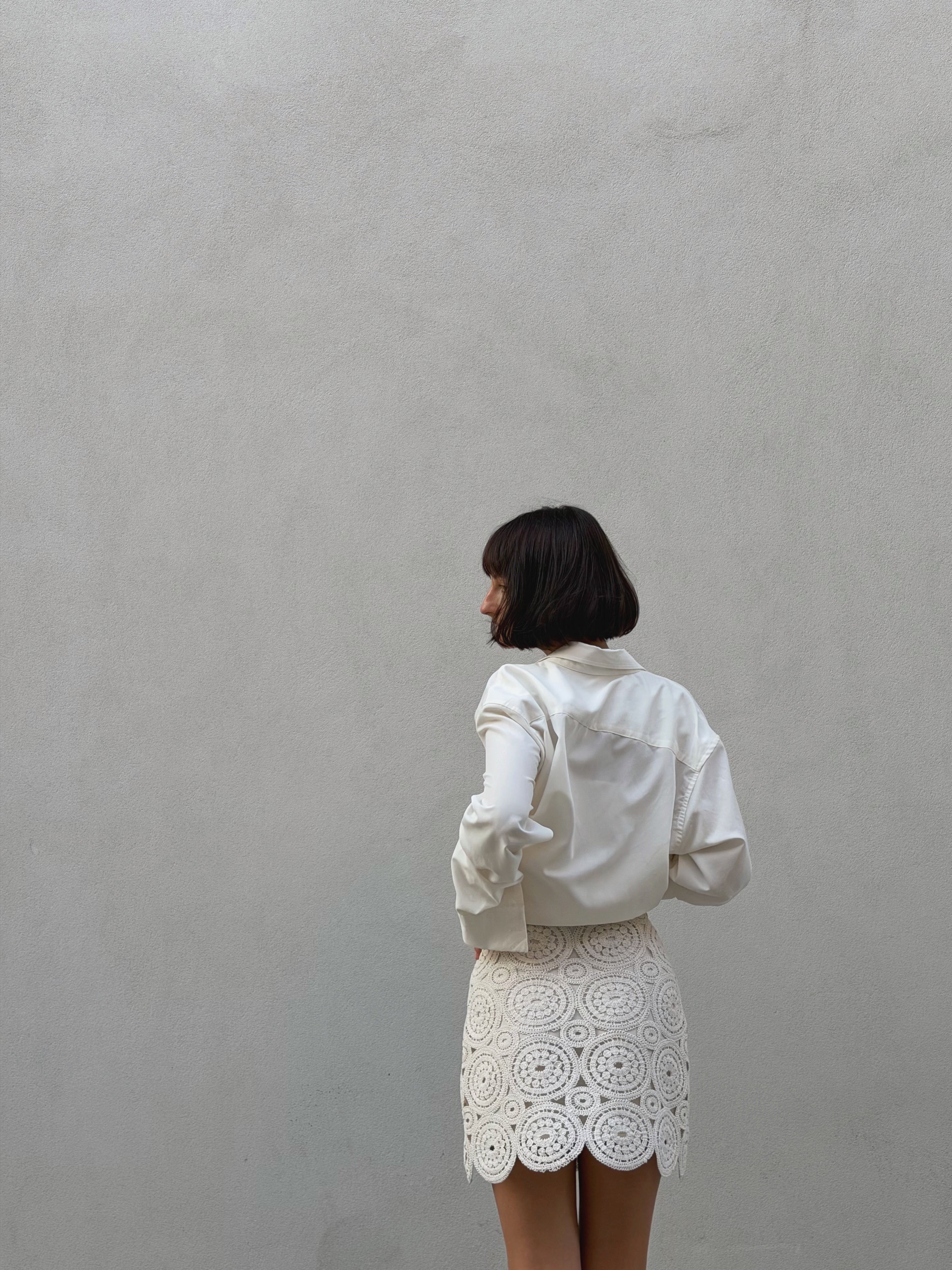 Daphne Skirt Ivory