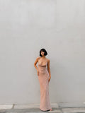 Rose Draped Dress