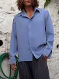 DUSTY BLUE SHIRT