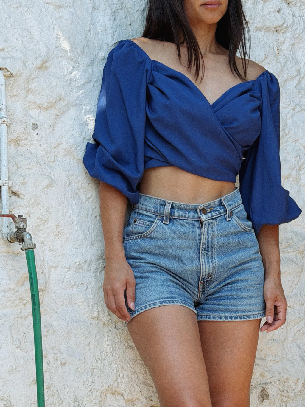 Aura Top Blue