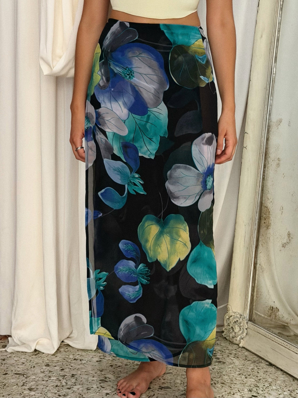 LIME ANEMONE TWO-PIECE