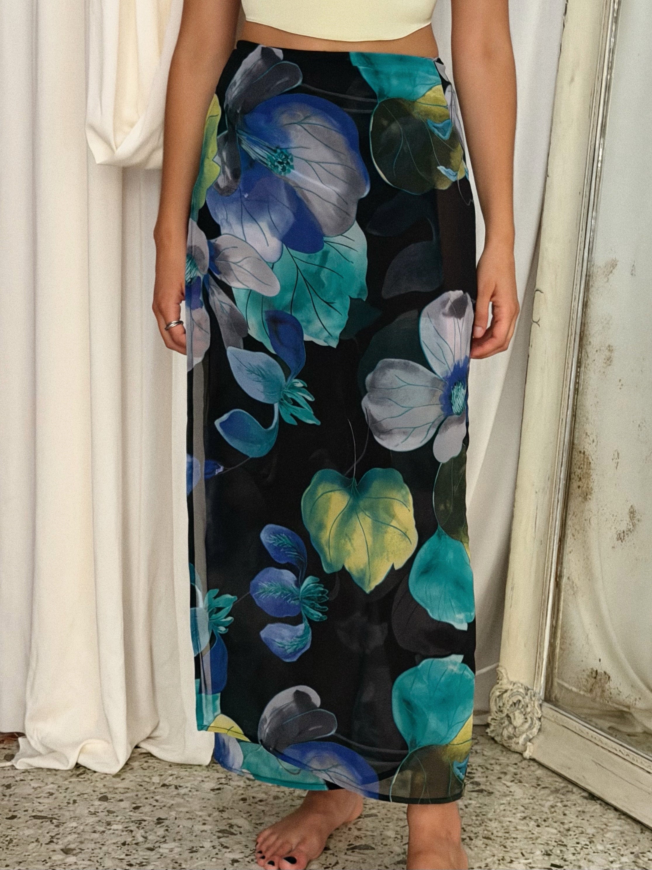 LIME ANEMONE TWO-PIECE