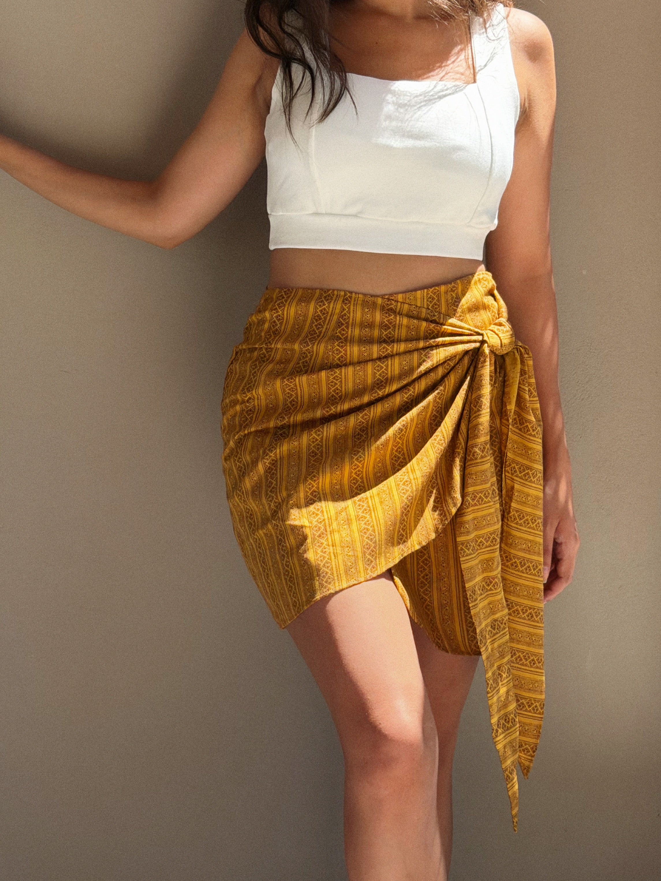 Knot Skirt Amber