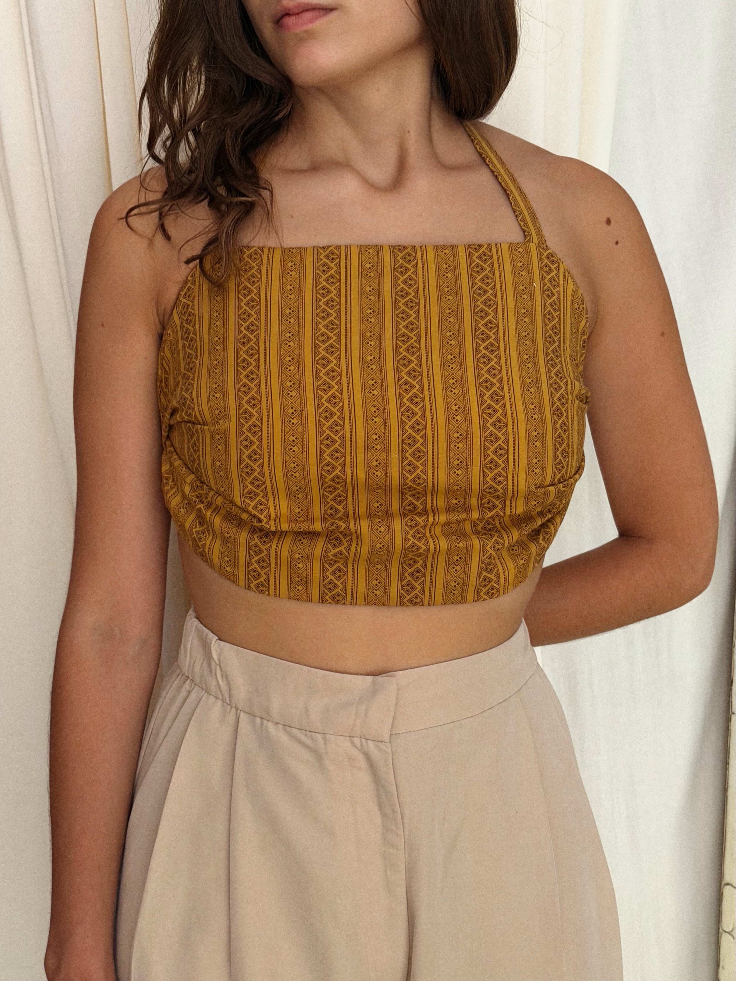 Halter Top Amber