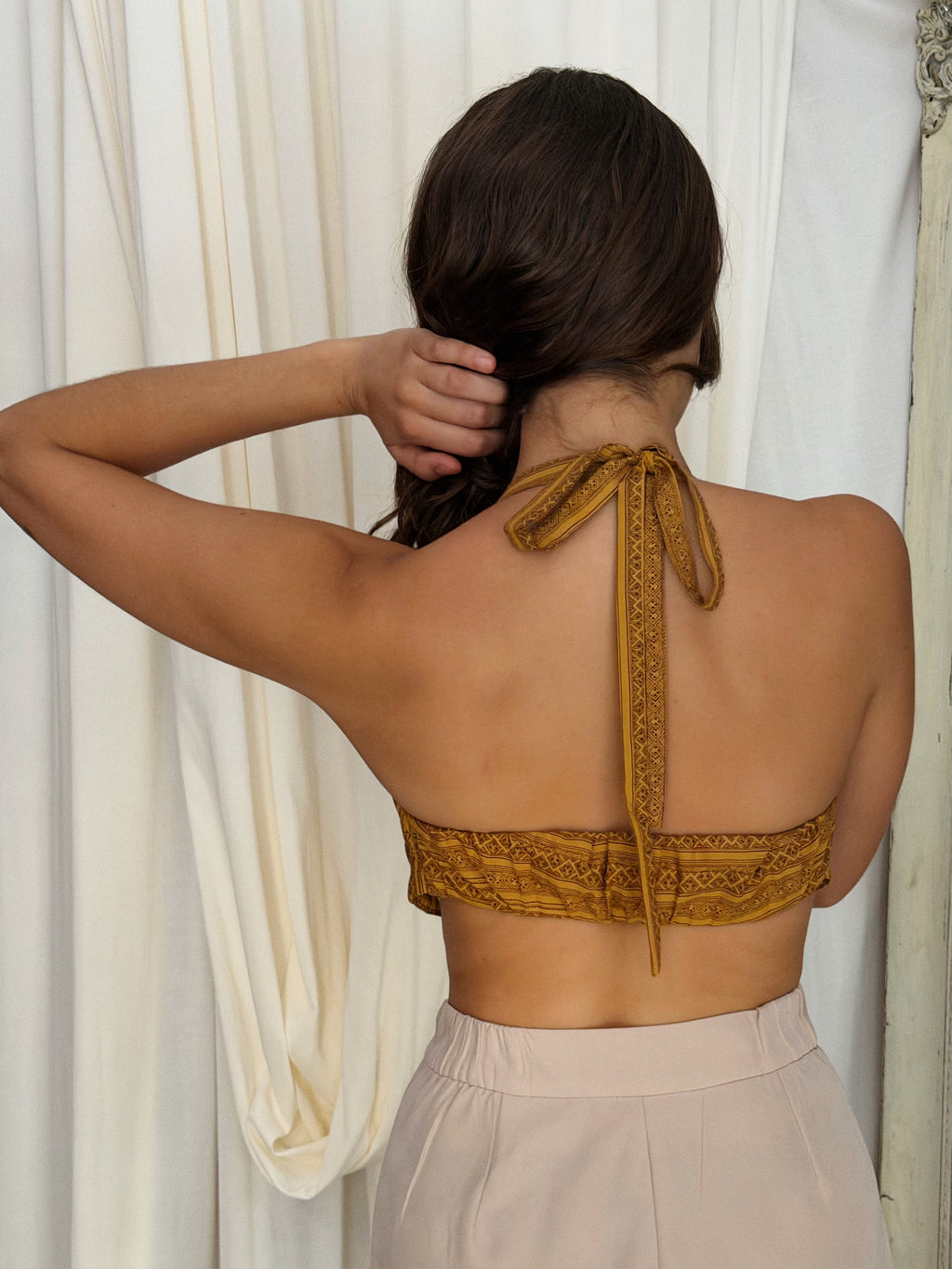 Halter Top Amber