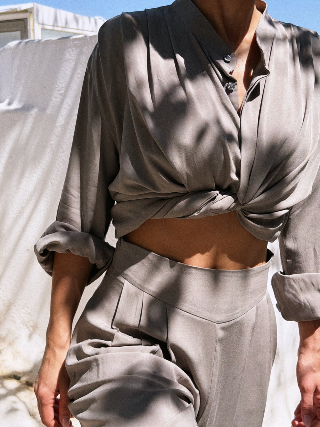 Aetoma Trousers Grey