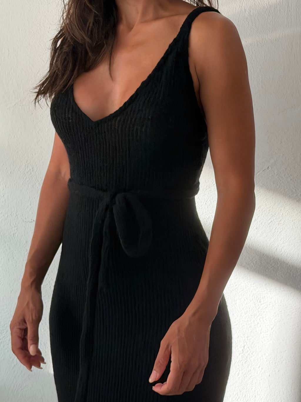 Knit Dress Black