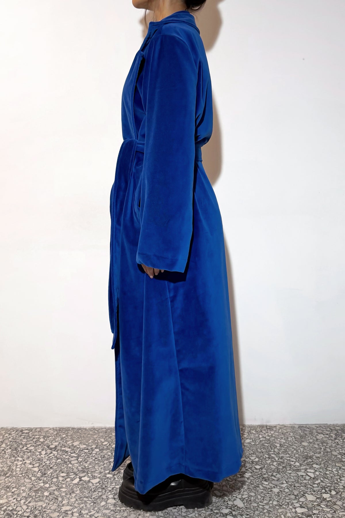Ultramarine Velvet Coat
